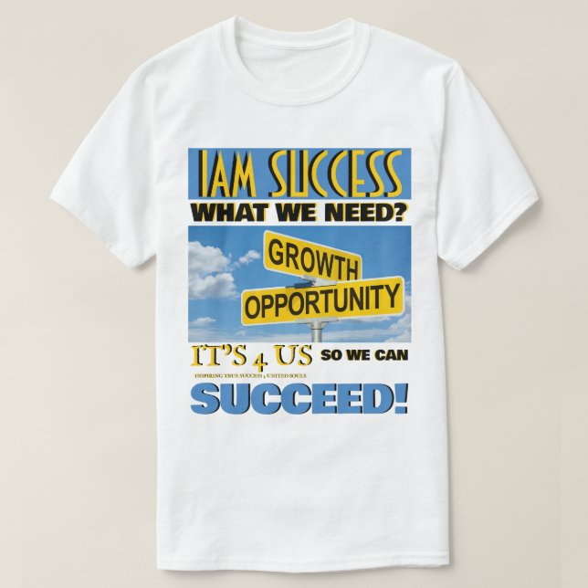 TILLVÄXT OCH MÖJLIGHET T SHIRT (Design framsida)