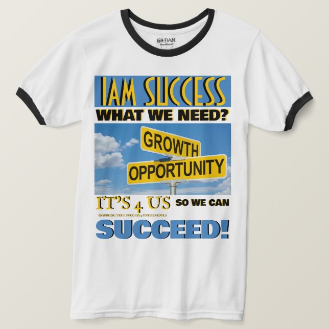 TILLVÄXT OCH MÖJLIGHETER T SHIRT (Design framsida)