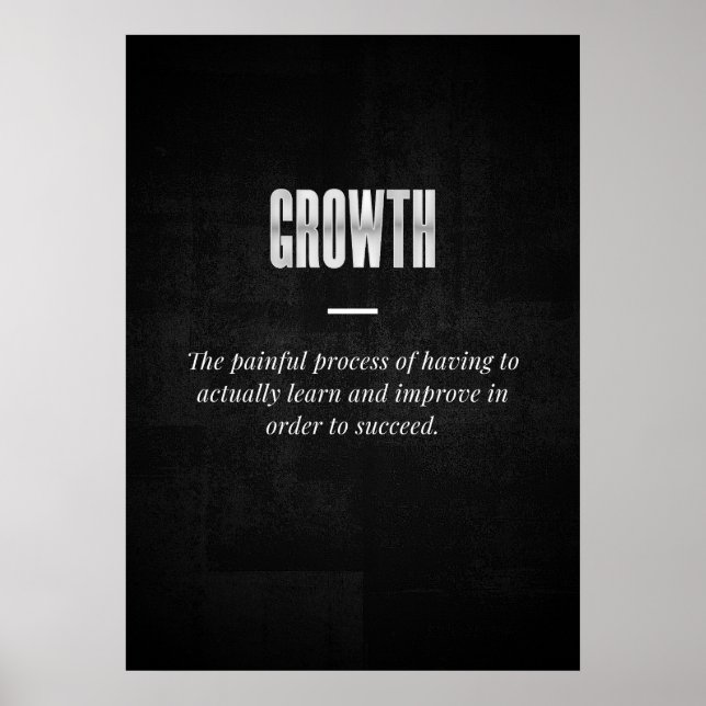 Tillväxt Poster (Framsidan)