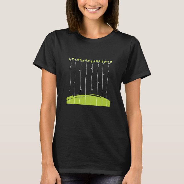 Tillväxt T Shirt (Framsida)