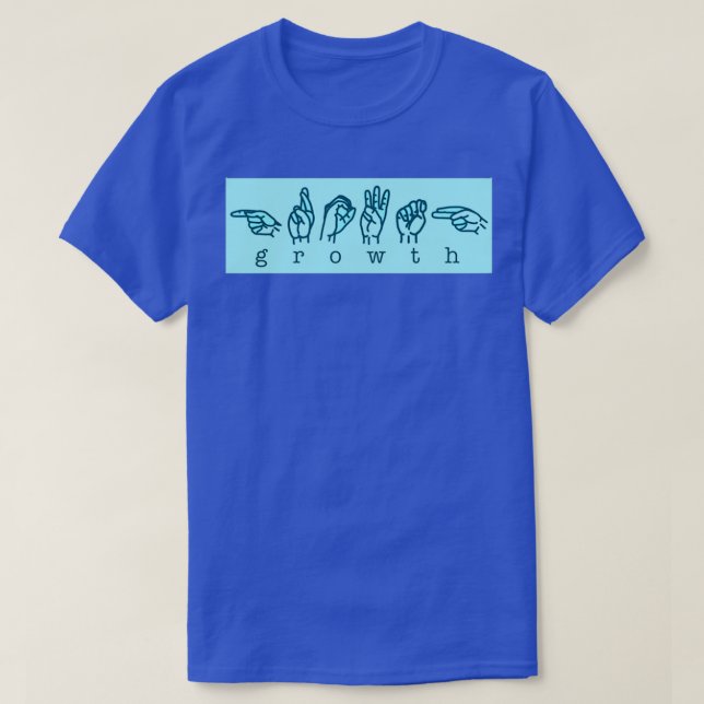 Tillväxt T Shirt (Design framsida)