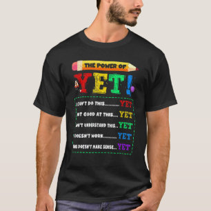 Tillväxt Tänkesätt Lärarens Vänlighet Kraften Av Ä T Shirt
