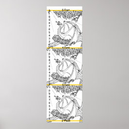 Tillväxtdiagram - Dragon i Träd Poster