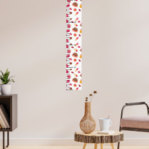 Tillväxtdiagram för Candy Print Cute Baby Poster