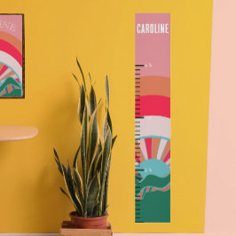 Tillväxtdiagram för färgade bergsområden med Sol L Poster