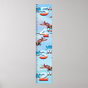 Tillväxtdiagram för luftvärdighetskrig poster