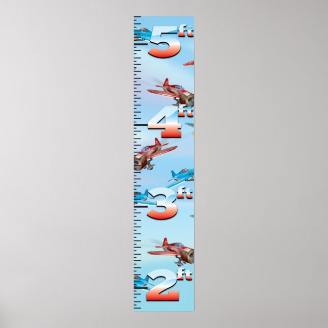 Tillväxtdiagram för luftvärdighetskrig poster (Framsidan)