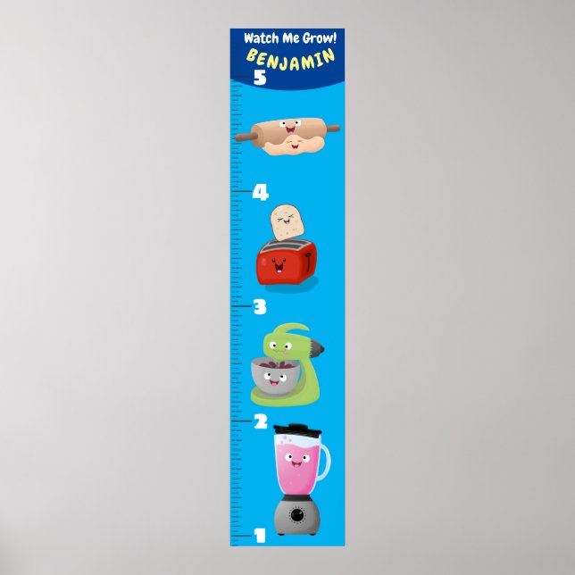 Tillväxtdiagram för tecknad av kute-elektronik poster (Framsidan)