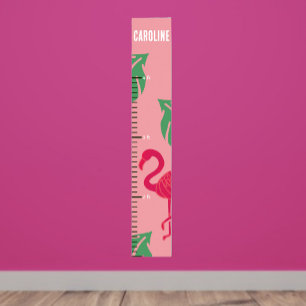 Tillväxtdiagram för tropiska Rosor Flamingo Girls Poster