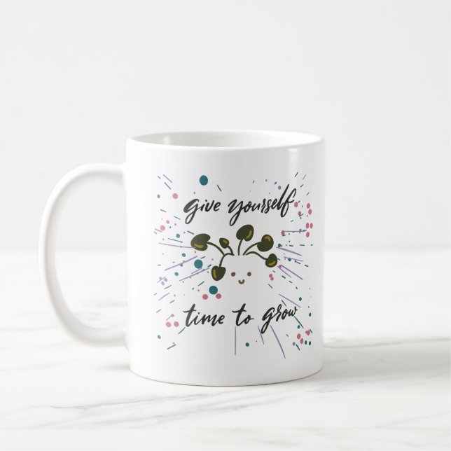 Tillväxtens inspirationskonstruktion kaffemugg (Vänster)