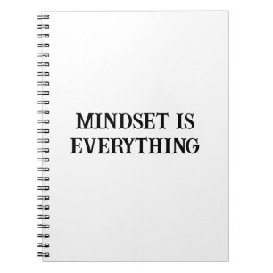 Tillväxtsminde Motivational Women's Notebook Anteckningsbok