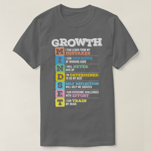 Tillväxtsmönster T Shirt (Design framsida)