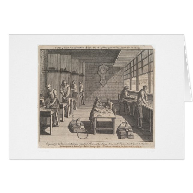 …, Tillverka & förbereda brev (1473) Hälsningskort (Framsidan Horizontal)