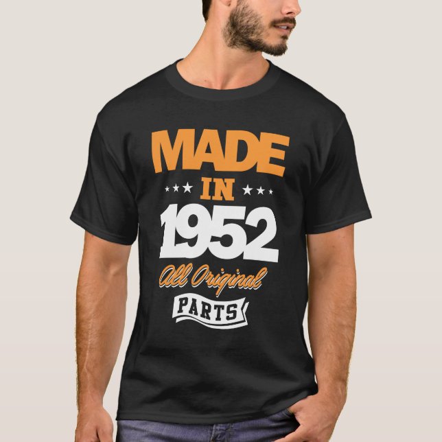 Tillverkad 1952 t shirt (Framsida)
