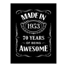 Tillverkad 1953 70 år som fantastisk 2023-dag