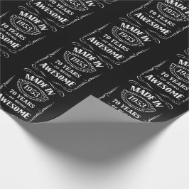 Tillverkad 1953 70 år som fantastisk 2023-dag presentpapper