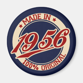 Tillverkad 1956 magnet