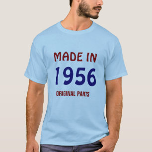 Tillverkad 1956 t shirt