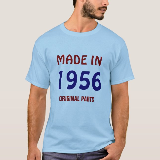 Tillverkad 1956 t shirt (Framsida)