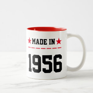 Tillverkad 1956 Två-Tonad mugg