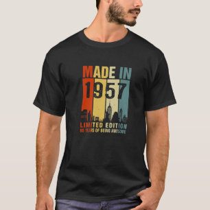 Tillverkad 1957 Begränsad utgåva 65 år av Awe T Shirt