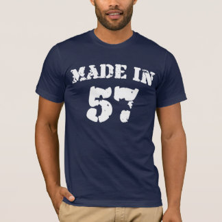 Tillverkad 1957 Shirt T