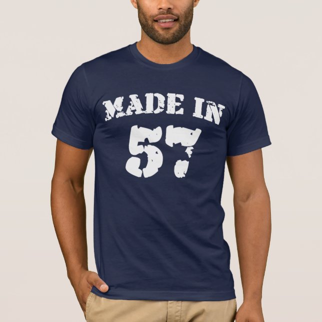 Tillverkad 1957 Shirt T (Framsida)