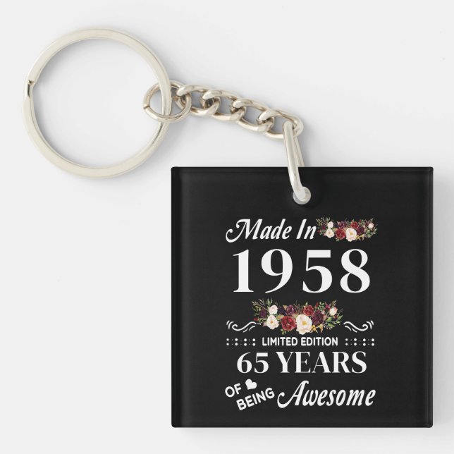 Tillverkad 1958 Begränsad utgåva 65 år (Framsidan)