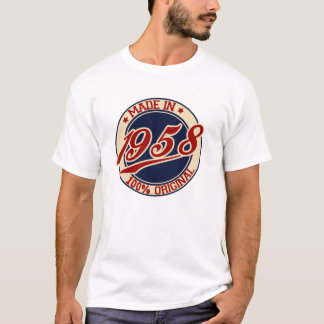 Tillverkad 1958 tee shirt