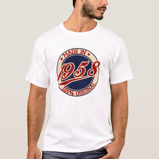 Tillverkad 1958 tee shirt (Framsida)