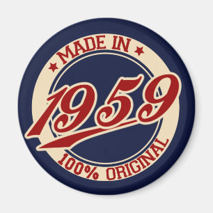 Tillverkad 1959 magnet
