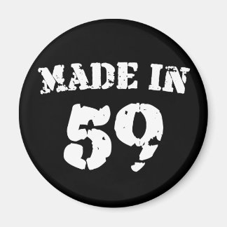 Tillverkad 1959 magnet