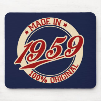 Tillverkad 1959 musmatta