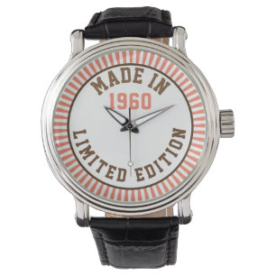 Tillverkad 1960 armbandsur