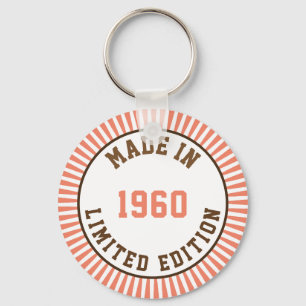 Tillverkad 1960 nyckelring