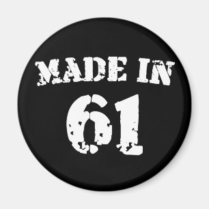 Tillverkad 1961 magnet