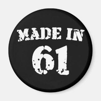 Tillverkad 1961 magnet
