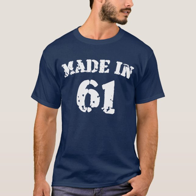 Tillverkad 1961 Shirt Tee (Framsida)