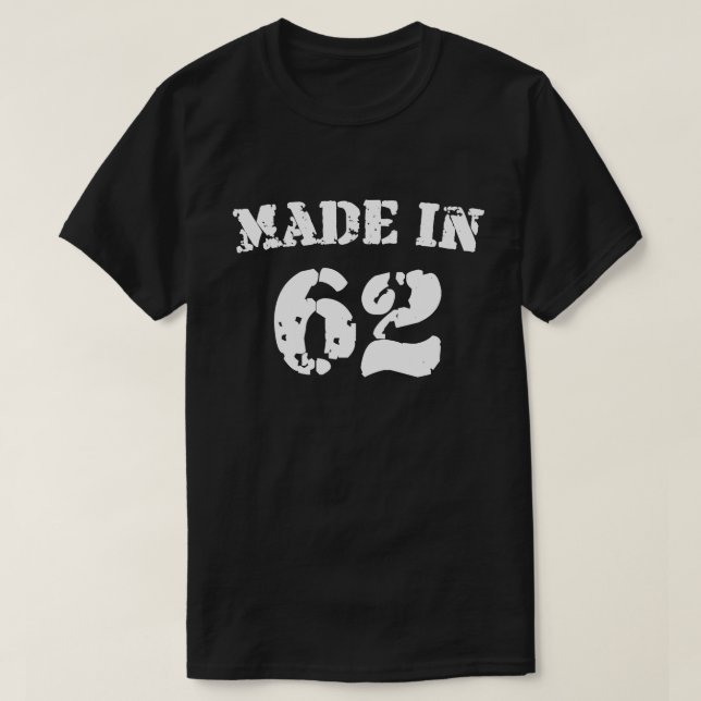 Tillverkad 1962 Shirt Tröja (Design framsida)