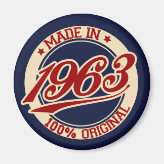 Tillverkad 1963 magnet