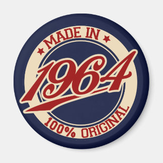 Tillverkad 1964 magnet