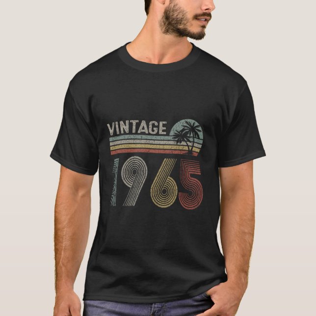 Tillverkad 1965 58:e 1965 58 t shirt (Framsida)