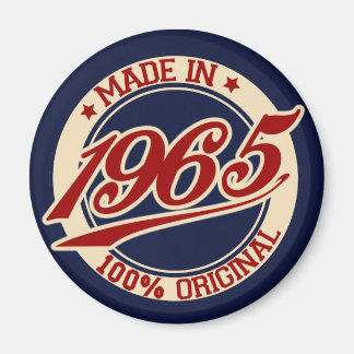 Tillverkad 1965 magnet