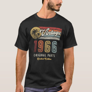 Tillverkad 1966 Begränsad Upplaga Present Rolig Re T Shirt