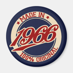 Tillverkad 1966 magnet