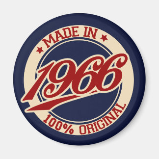 Tillverkad 1966 magnet