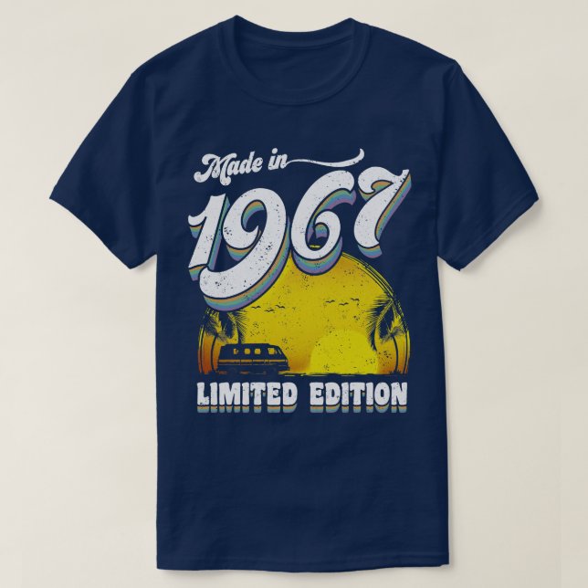 Tillverkad 1967 års Begränsada utgåva T Shirt (Design framsida)