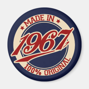 Tillverkad 1967 magnet