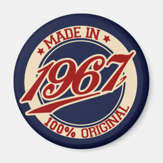Tillverkad 1967 magnet