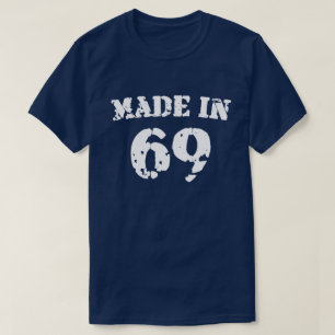 Tillverkad 1969 Shirt Tee Shirt